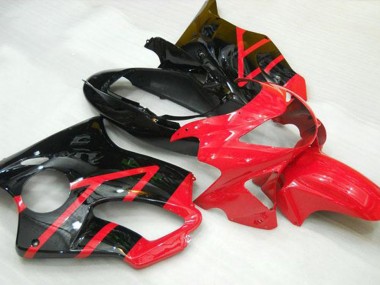 Black Red Honda CBR600 F4 Fairings 1999-2000