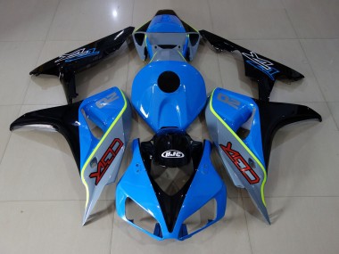Blue and Black Custom CBR Honda CBR1000RR Fairings 2006-2007