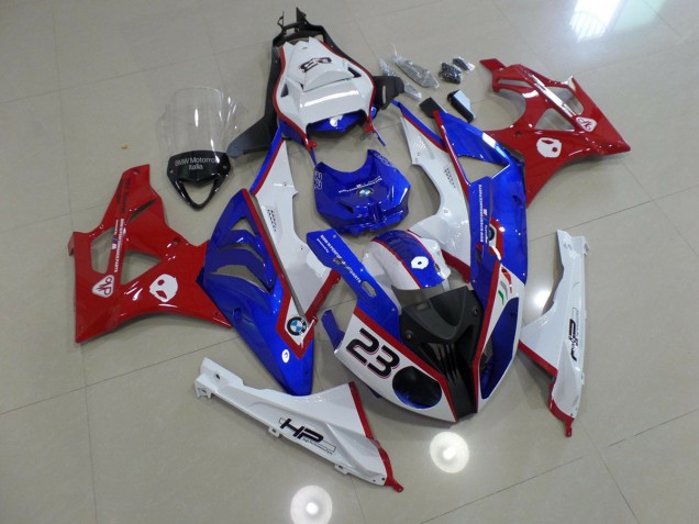 Blue and Red BMW S1000RR Fairings 2009-2016 Blue and Red BMW S1000RR Fairings 2009-2016