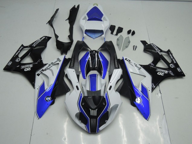 Blue and White BMW S1000RR Fairings 2009-2016 Blue and White BMW S1000RR Fairings 2009-2016