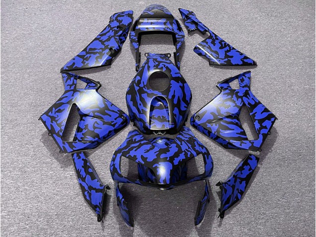 Blue Camo Honda CBR600RR Fairings 2003-2004 Blue Camo Honda CBR600RR Fairings 2003-2004