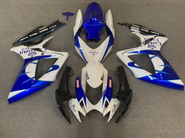 Blue Corona Suzuki GSXR 600-750 Fairings 2006-2007