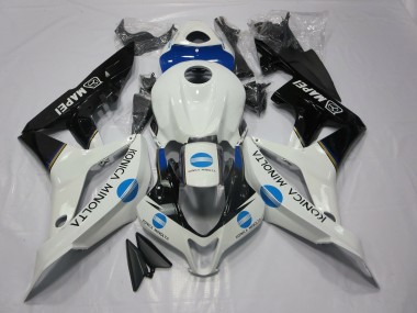 Blue KM and Black Honda CBR600RR Fairings 2007-2008