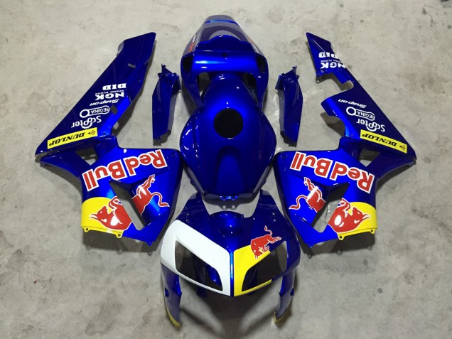 Blue Red Bull Honda CBR600RR Fairings 2005-2006 Blue Red Bull Honda CBR600RR Fairings 2005-2006
