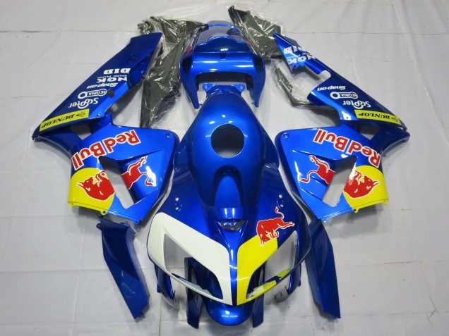 Blue RedBull Style Honda CBR600RR Fairings 2005-2006 Blue RedBull Style Honda CBR600RR Fairings 2005-2006