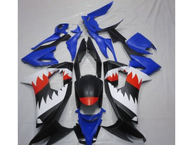 Blue Shark Kawasaki ZX10R Fairings 2008-2010