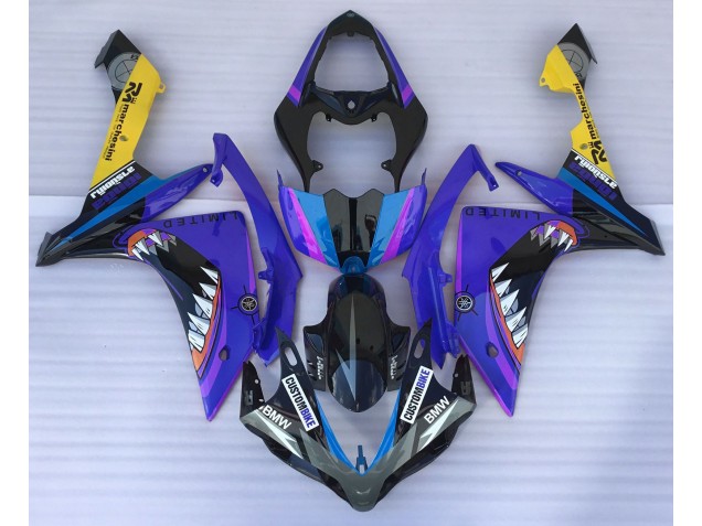 Blue Shark Yamaha R1 Fairings 2007-2008 Blue Shark Yamaha R1 Fairings 2007-2008
