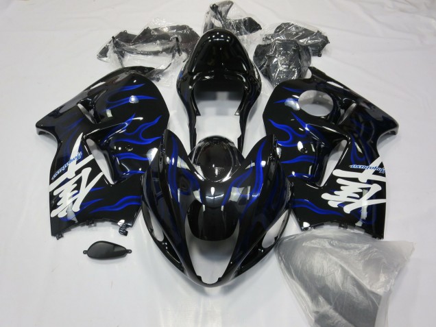 Blue Swirl Suzuki GSXR 1300 Fairings 1997-2007 Blue Swirl Suzuki GSXR 1300 Fairings 1997-2007