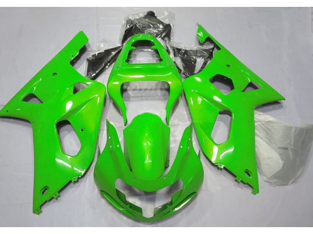 Bright Green Suzuki GSXR 600-750 Fairings 2001-2003 Bright Green Suzuki GSXR 600-750 Fairings 2001-2003