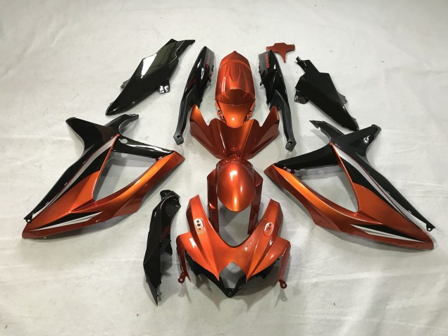 Burnt Orange Suzuki GSXR 600-750 Fairings 2008-2010 Burnt Orange Suzuki GSXR 600-750 Fairings 2008-2010