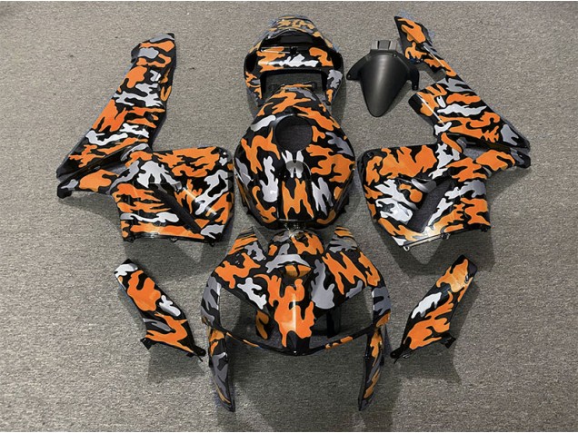 Camo & ORANGE Honda CBR600RR Fairings 2005-2006 Camo & ORANGE Honda CBR600RR Fairings 2005-2006