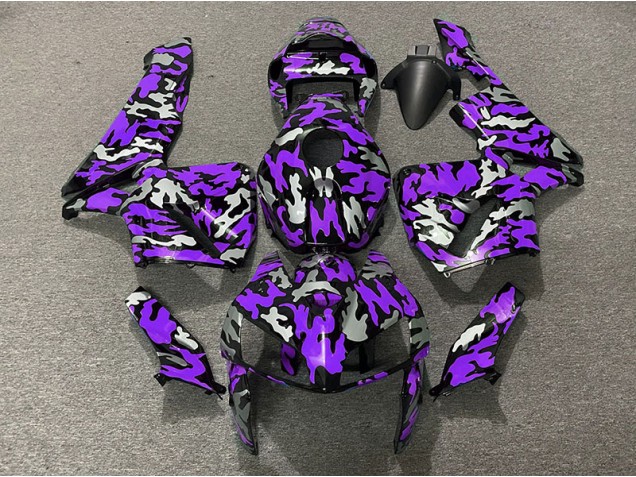 Camo & PURPLE Honda CBR600RR Fairings 2005-2006 Camo & PURPLE Honda CBR600RR Fairings 2005-2006