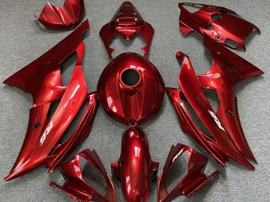 Candy Red Yamaha R6 Fairings 2008-2016