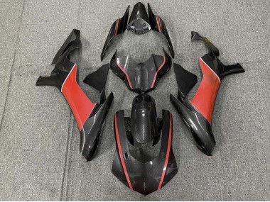 Carbon Fiber & Red Yamaha R1 Fairings 2015-2019