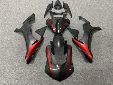 Carbon Fiber Style & Red Yamaha R1 Fairings 2015-2019