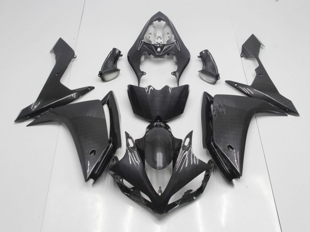 Carbon Fiber Style Yamaha R1 Fairings 2007-2008 Carbon Fiber Style Yamaha R1 Fairings 2007-2008