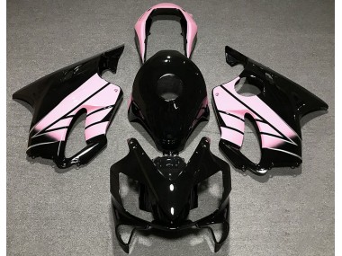 Custom Pink and Black Honda CBR600 F4i Fairings 2004-2007