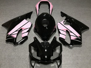Custom Pink and Black Honda CBR600 F4i Fairings 2004-2007