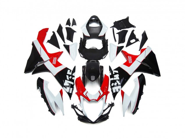 Custom Red and Black with Logos Suzuki GSXR 600-750 Fairings 2011-2020 Custom Red and Black with Logos Suzuki GSXR 600-750 Fairings 2011-2020