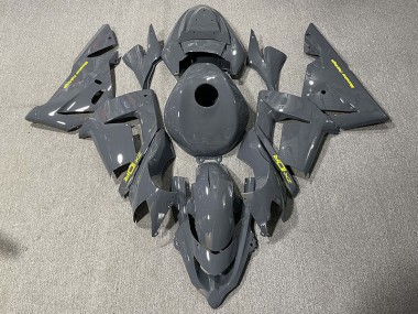 Dark Gray with Logo Kawasaki ZX10R Fairings 2004-2005