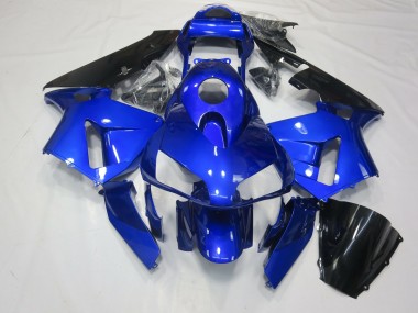 Deep Blue Honda CBR600RR Fairings 2003-2004
