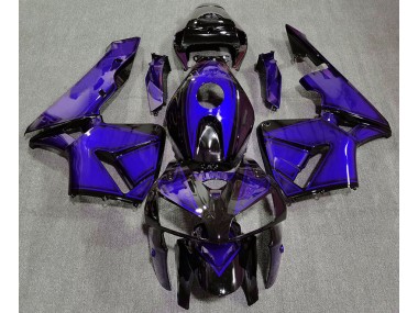 Deep Blue Honda CBR600RR Fairings 2005-2006