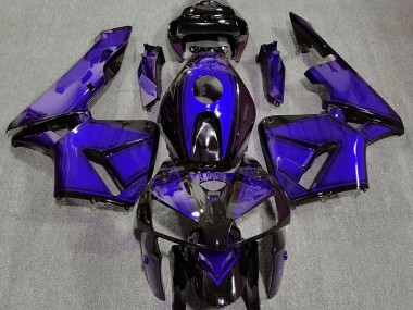 Deep Blue Honda CBR600RR Fairings 2005-2006