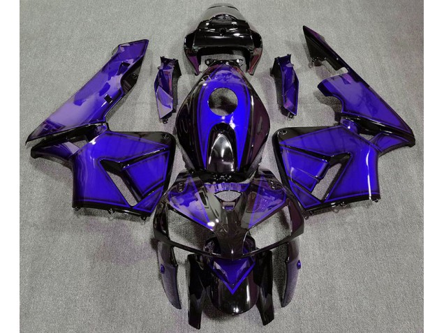 Deep Blue Honda CBR600RR Fairings 2005-2006 Deep Blue Honda CBR600RR Fairings 2005-2006