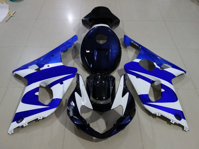 Deep Blue & logos Suzuki GSXR 1000 Fairings 2000-2002 Deep Blue & logos Suzuki GSXR 1000 Fairings 2000-2002