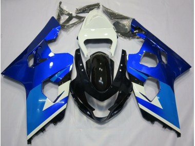 Deep Blue Suzuki GSXR 600-750 Fairings 2004-2005