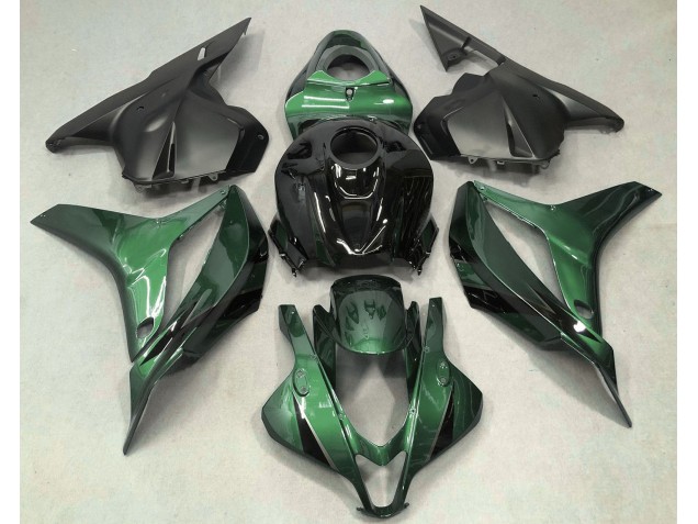 Deep Green with Black Honda CBR600RR Fairings 2009-2012 Deep Green with Black Honda CBR600RR Fairings 2009-2012