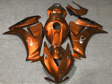 Deep Orange Gloss Honda CBR1000RR Fairings 2012-2016