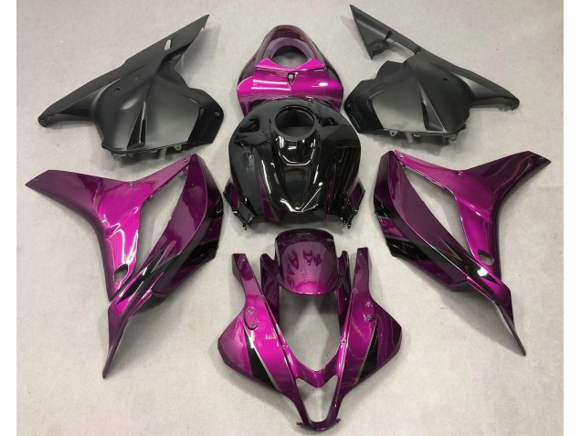 Deep Pink with Black Honda CBR600RR Fairings 2009-2012 Deep Pink with Black Honda CBR600RR Fairings 2009-2012