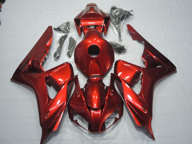 Deep Red Honda CBR1000RR Fairings 2006-2007