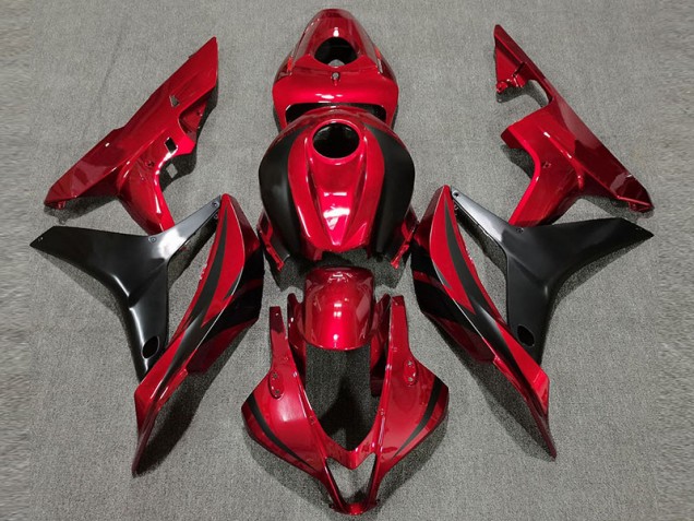 Deep Red OEM Style Honda CBR600RR Fairings 2007-2008 Deep Red OEM Style Honda CBR600RR Fairings 2007-2008