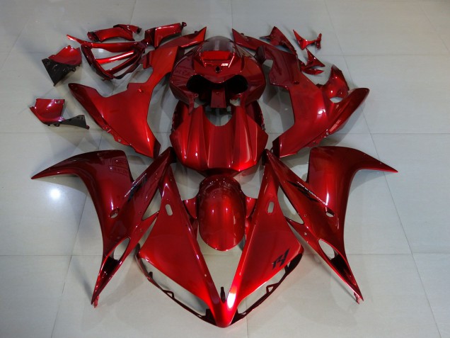 Deep Red Yamaha R1 Fairings 2004-2006 Deep Red Yamaha R1 Fairings 2004-2006