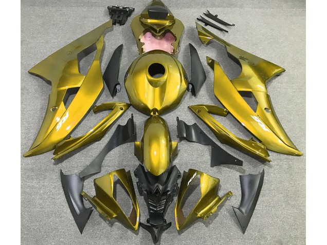 Deep Yellow Yamaha R6 Fairings 2008-2016 Deep Yellow Yamaha R6 Fairings 2008-2016