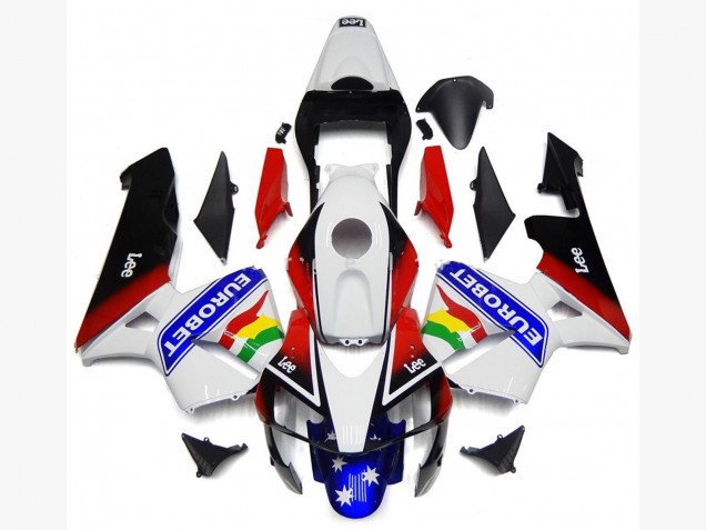EuroBet Colors Gloss Honda CBR600RR Fairings 2003-2004 EuroBet Colors Gloss Honda CBR600RR Fairings 2003-2004