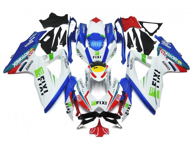 FIXI Custom Suzuki GSXR 600-750 Fairings 2008-2010 FIXI Custom Suzuki GSXR 600-750 Fairings 2008-2010