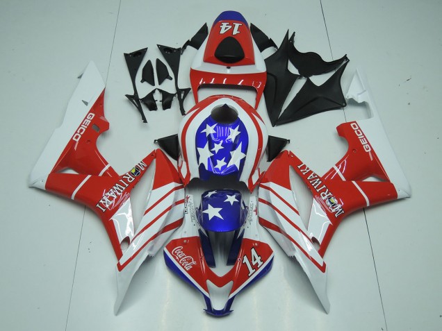 Geico 14 Honda CBR600RR Fairings 2007-2008