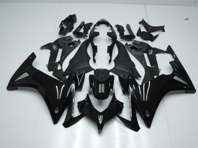 Gloss and Matte Black Honda CBR500RR Fairings 2013-2015