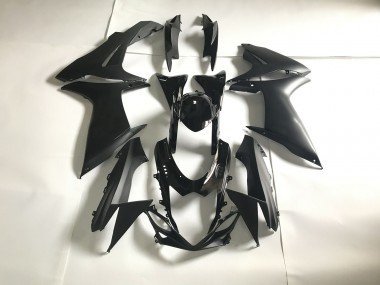 Gloss and Matte Black Suzuki GSXR 600-750 Fairings 2011-2020