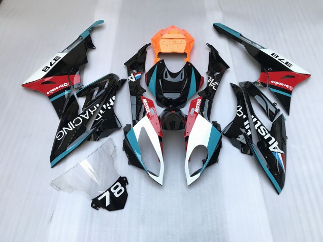 Gloss Black Custom BMW S1000RR Fairings 2009-2018 Gloss Black Custom BMW S1000RR Fairings 2009-2018