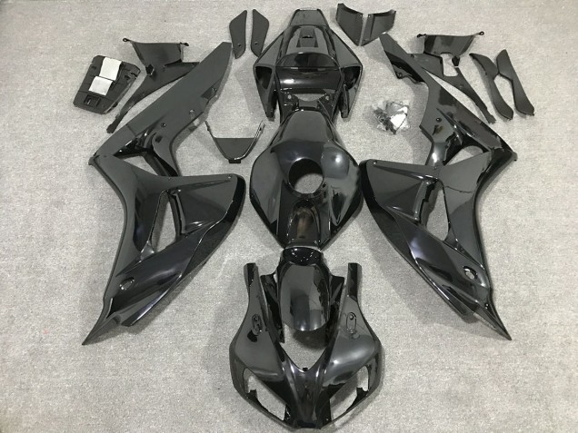 Gloss Black Honda CBR1000RR Fairings 2006-2007 Gloss Black Honda CBR1000RR Fairings 2006-2007