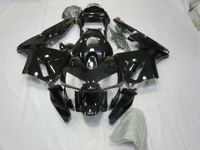 Gloss Black Honda CBR600RR Fairings 2003-2004 Gloss Black Honda CBR600RR Fairings 2003-2004