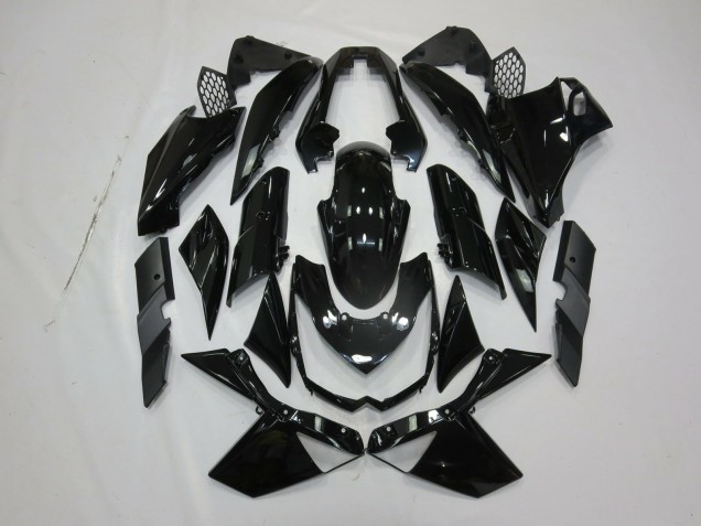 Gloss Black Kawasaki Z1000 Fairings 2010-2013