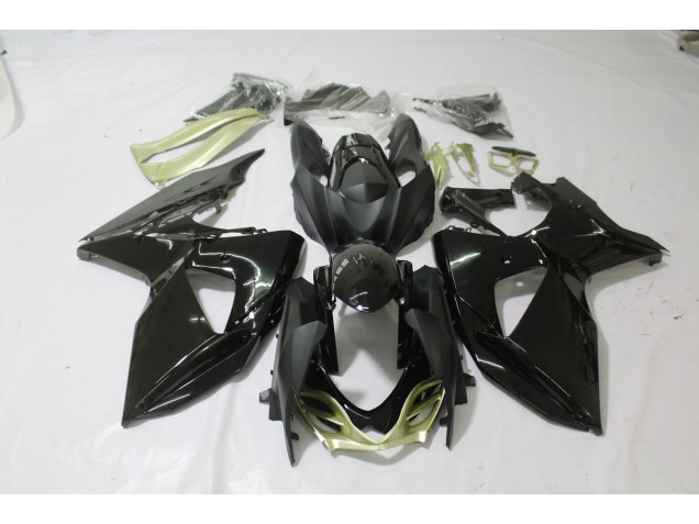 Gloss Black Matte Silver Suzuki GSXR 1000 Fairings 2009-2016 Gloss Black Matte Silver Suzuki GSXR 1000 Fairings 2009-2016