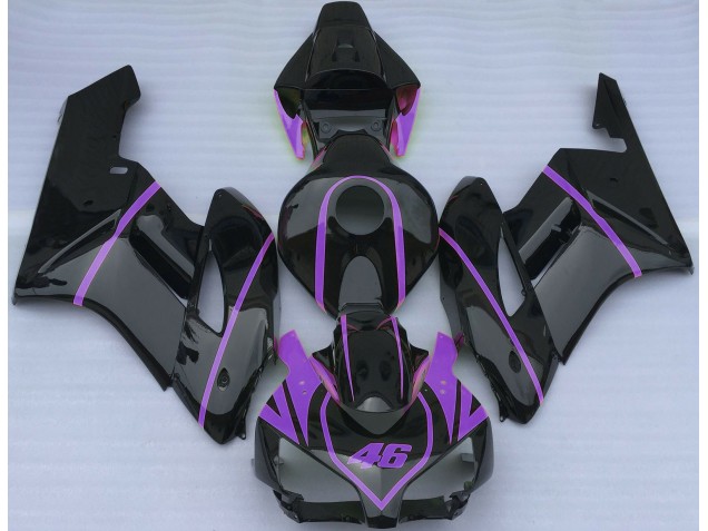 Gloss Black & Purple Honda CBR1000RR Fairings 2004-2005 Gloss Black & Purple Honda CBR1000RR Fairings 2004-2005