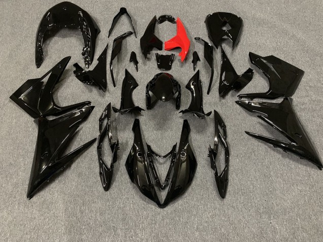 Gloss Black Triumph Daytona 675 Fairings 2013-2016 Gloss Black Triumph Daytona 675 Fairings 2013-2016
