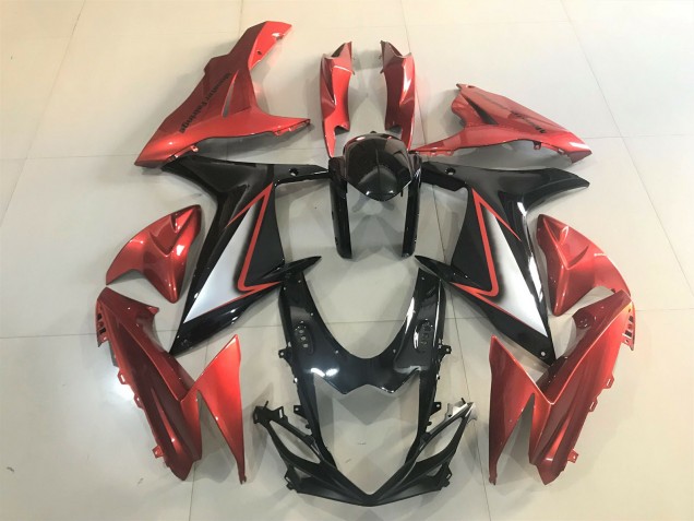 Gloss Black & Vibrant Orange Suzuki GSXR 600-750 Fairings 2011-2020 Gloss Black & Vibrant Orange Suzuki GSXR 600-750 Fairings 2011-2020